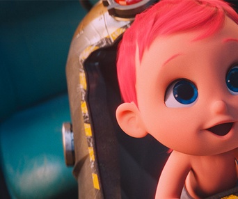 Une scène du film Storks