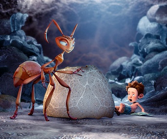 Scène du film Le tyran des fourmis