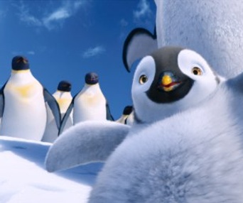 Une scène du film Happy Feet Two