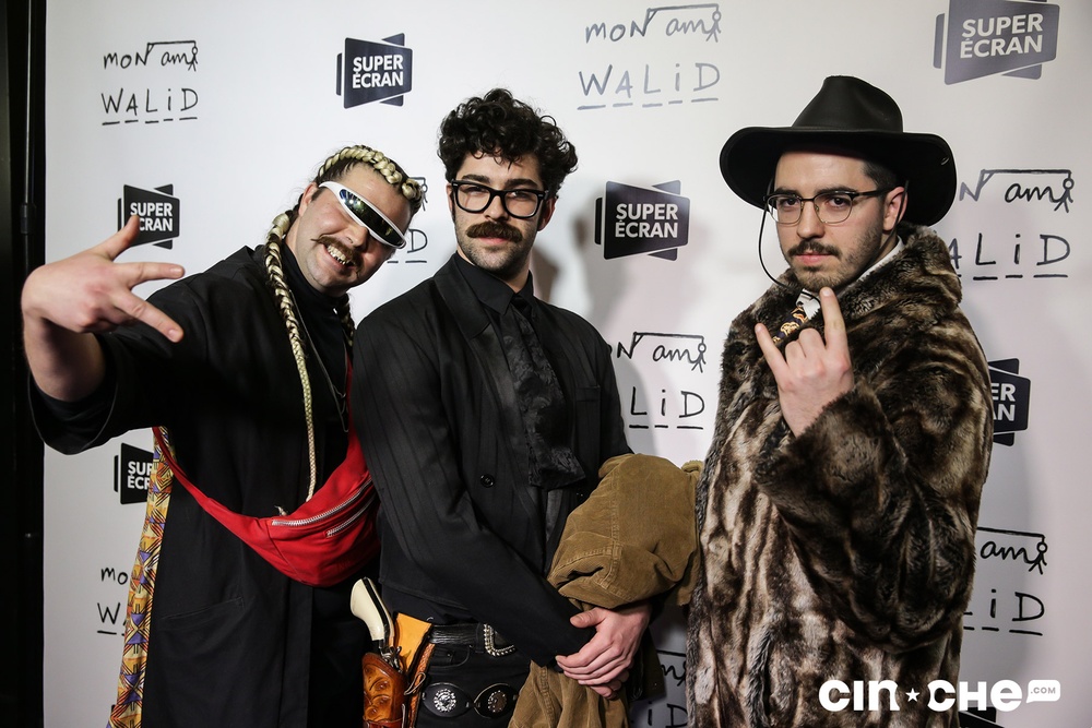 Sur le tapis rouge du film Mon ami Walid