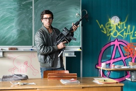 Une scène du film Un prof pas comme les autres