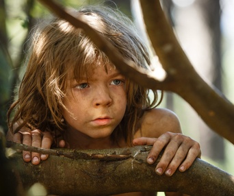 Une scène du film Pete's Dragon
