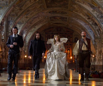 Une scène du film The Three Musketeers
