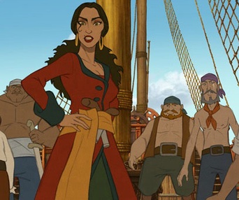 Une scène du film Zarafa