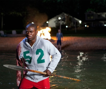 Une scène du film Shark Night 3D