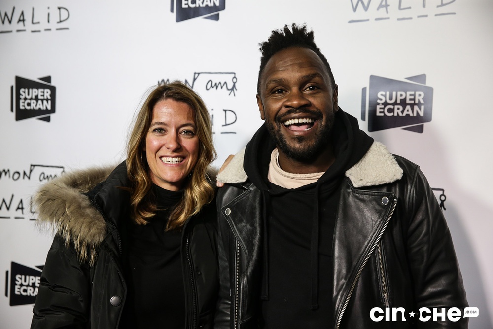 Sur le tapis rouge du film Mon ami Walid