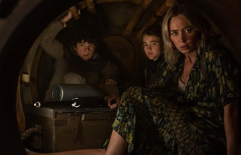 Une scène du film A Quiet Place Part II