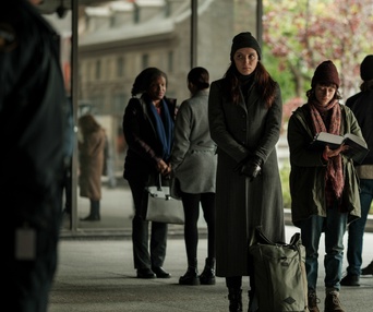 Une scène du film Les chambres rouges