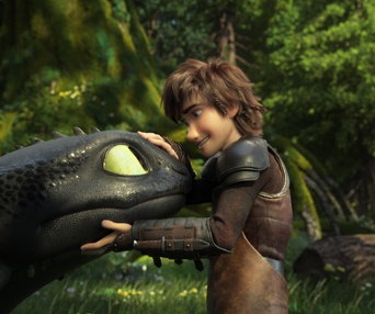 Une scène du film How To Train Your Dragon: The Hidden World