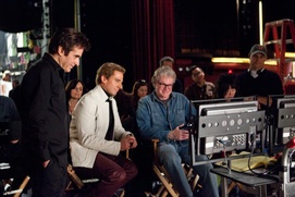 Sur le plateau du film The Incredible Burt Wonderstone