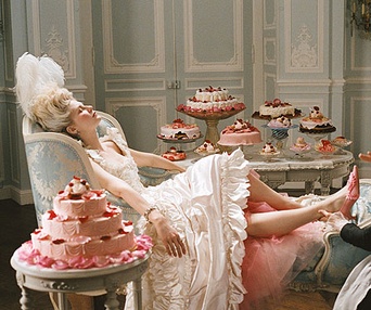 Scène du film Marie Antoinette