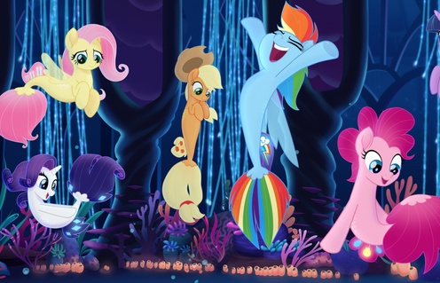 Une scène du film Mon petit poney : Le film