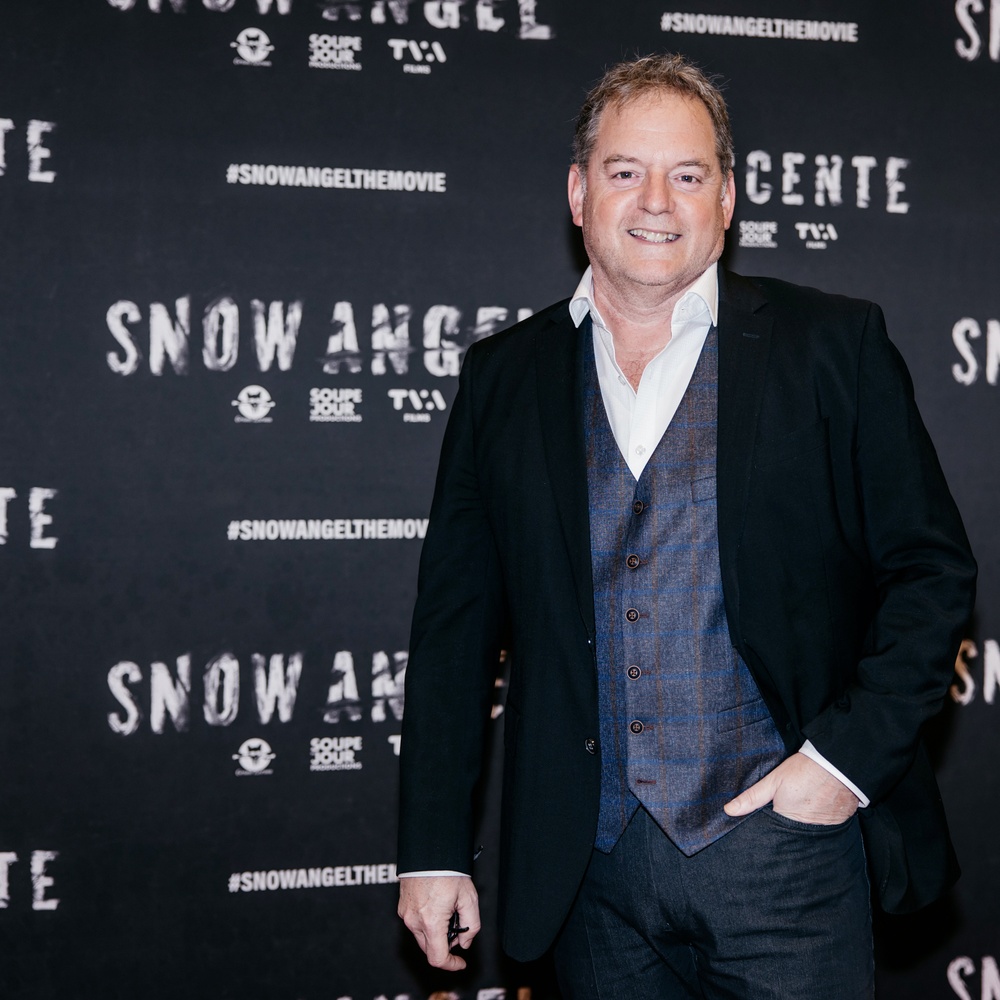 Sur le tapis rouge du film Snow Angel