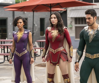 Une scène du film Shazam! Fury of the Gods