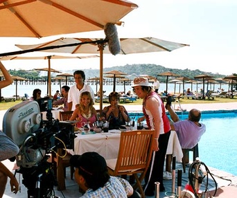 Scène du film Les Bronzés 3 amis pour la vie