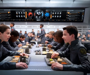 Une scène du film Ender's Game