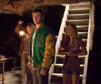 Une scène du film The Cabin in the Woods