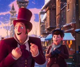 Une scène du film Scrooge: A Christmas Carol