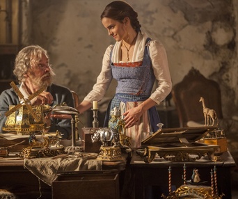 Une scène du film Beauty and the Beast