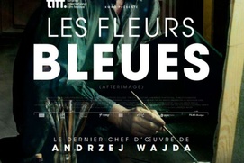 Affiche du film Les fleurs bleues Affiche du film Les fleurs bleues