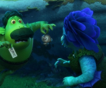 Une scène du film Luca