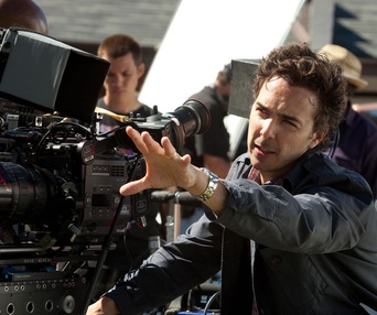 Sur le plateau du film Real Steel