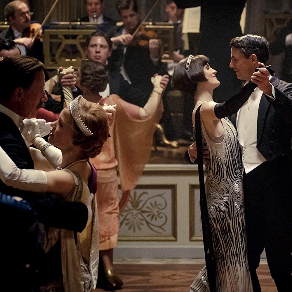 Une scène du film Downton Abbey