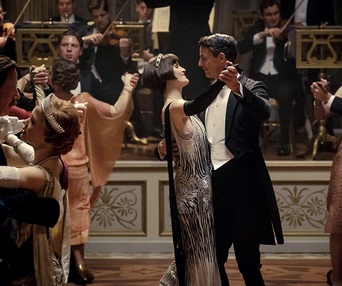 Une scène du film Downton Abbey