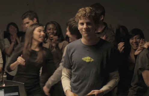Jesse Eisenberg dans le film The Social Network