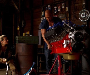 Une scène du film Fast & Furious 6