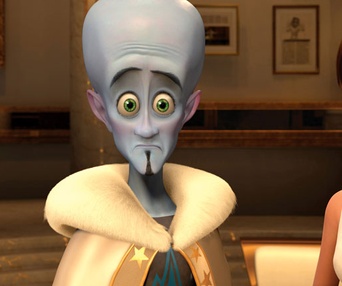 Une scène du film Megamind