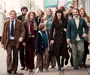 Une scène du film La communauté