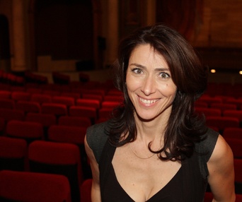 Sur le tapis rouge du film Le vendeur