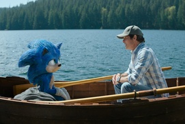Une scène du film Sonic the Hedgehog 2 Une scène du film Sonic the Hedgehog 2