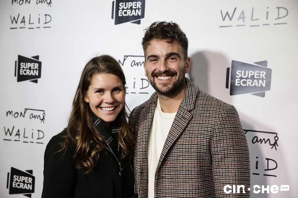 Sur le tapis rouge du film Mon ami Walid