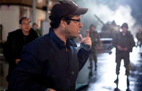 J.J. Abrams sur le plateau de Super 8
