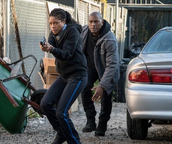 Une scène du film Black and Blue