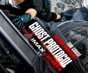 Affiche du film Mission: Impossible - Ghost Protocol