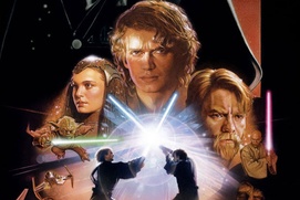 Affiche américaine du film Star Wars: Episode III - Revenge of the Sith