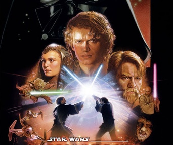 Affiche américaine du film Star Wars: Episode III - Revenge of the Sith