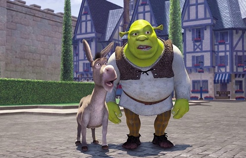 Une scène du film Shrek