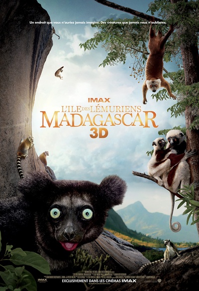 Affiche du film L'île des lémuriens : Madagascar 3D