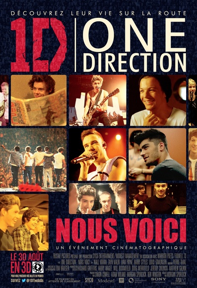Affiche du film One Direction : Nous voici