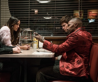 Une scène du film Baby Driver