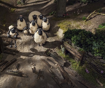 Une scène du film Shaun the Sheep