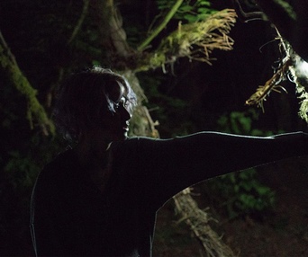 Une scène du film Blair Witch