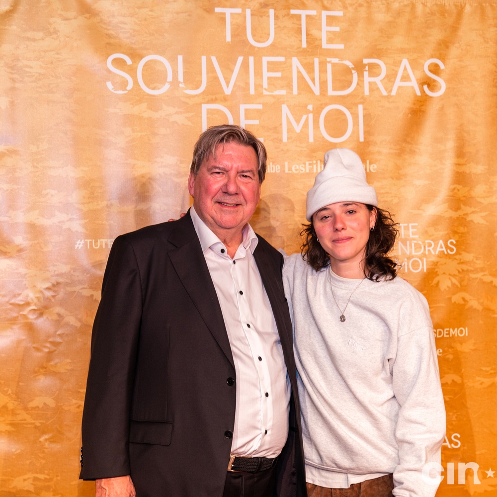 Sur le tapis rouge du film Tu te souviendras de moi