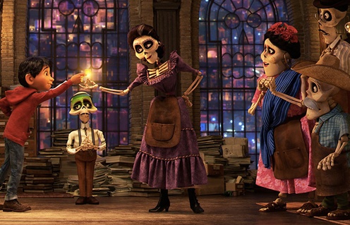 Une scène du film Coco