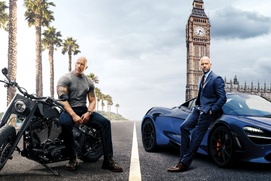 Affiche du film Hobbs et Shaw Affiche du film Hobbs et Shaw