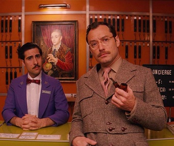 Une scène du film The Grand Budapest Hotel